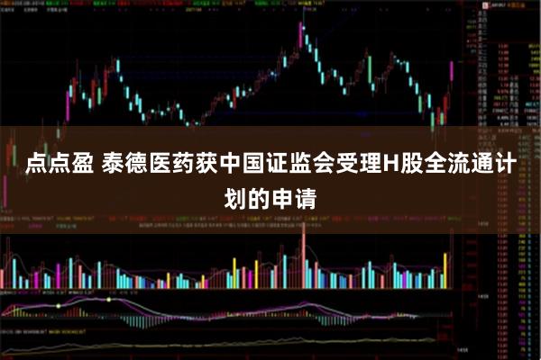 点点盈 泰德医药获中国证监会受理H股全流通计划的申请