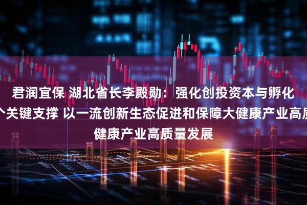 君润宜保 湖北省长李殿勋：强化创投资本与孵化平台两个关键支撑 以一流创新生态促进和保障大健康产业高质量发展
